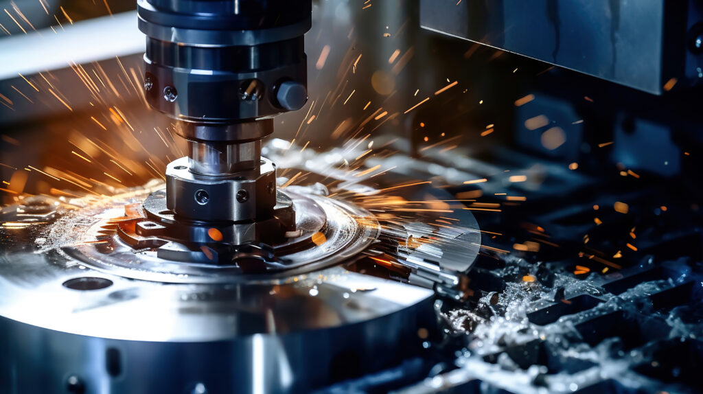Elektroantriebssystem-Maschine in Betrieb als Symbol für die Maxon Case Study baseVISION